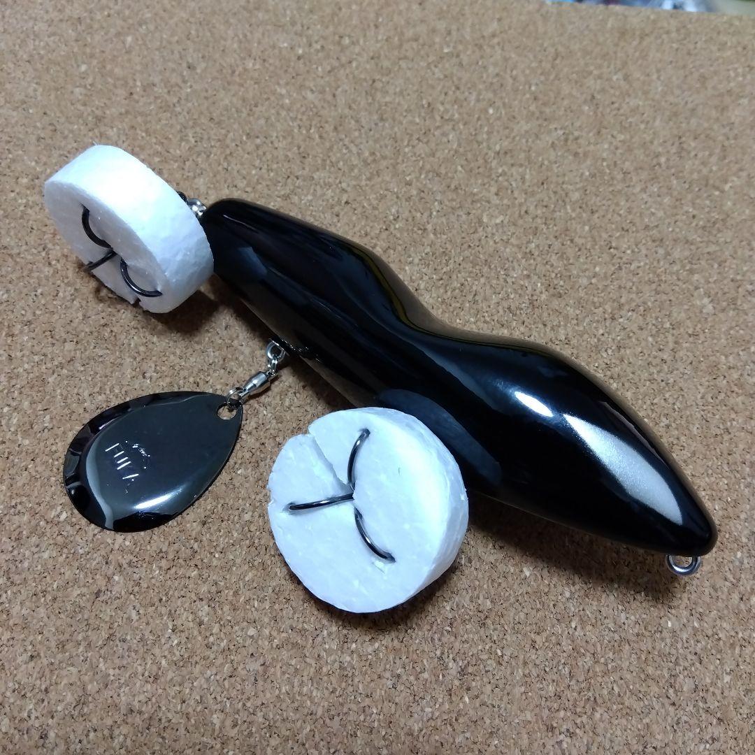 ノリーズ アカシブランド フカベイト 人気カラー リアルブラック 未使用保管品