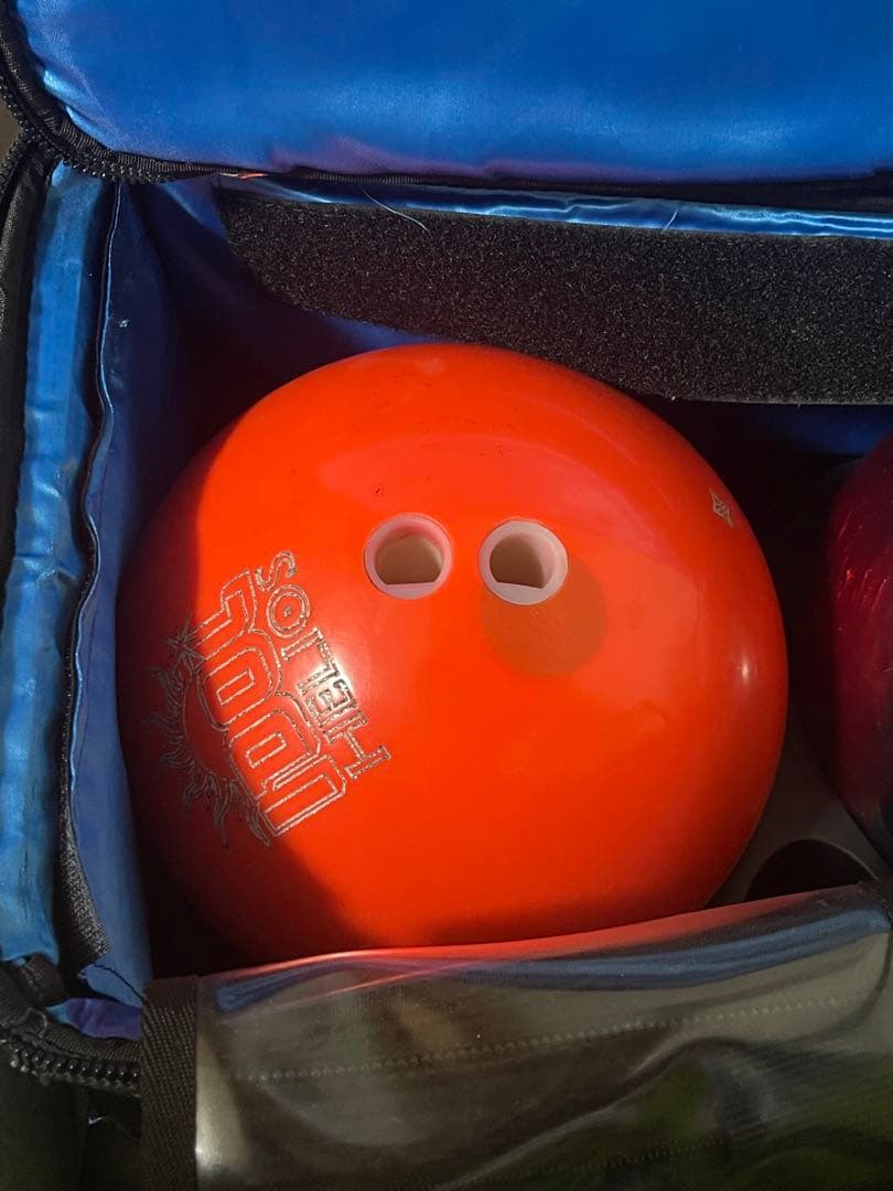 IDOL HELIOS ボウリングボール 15lb オレンジ