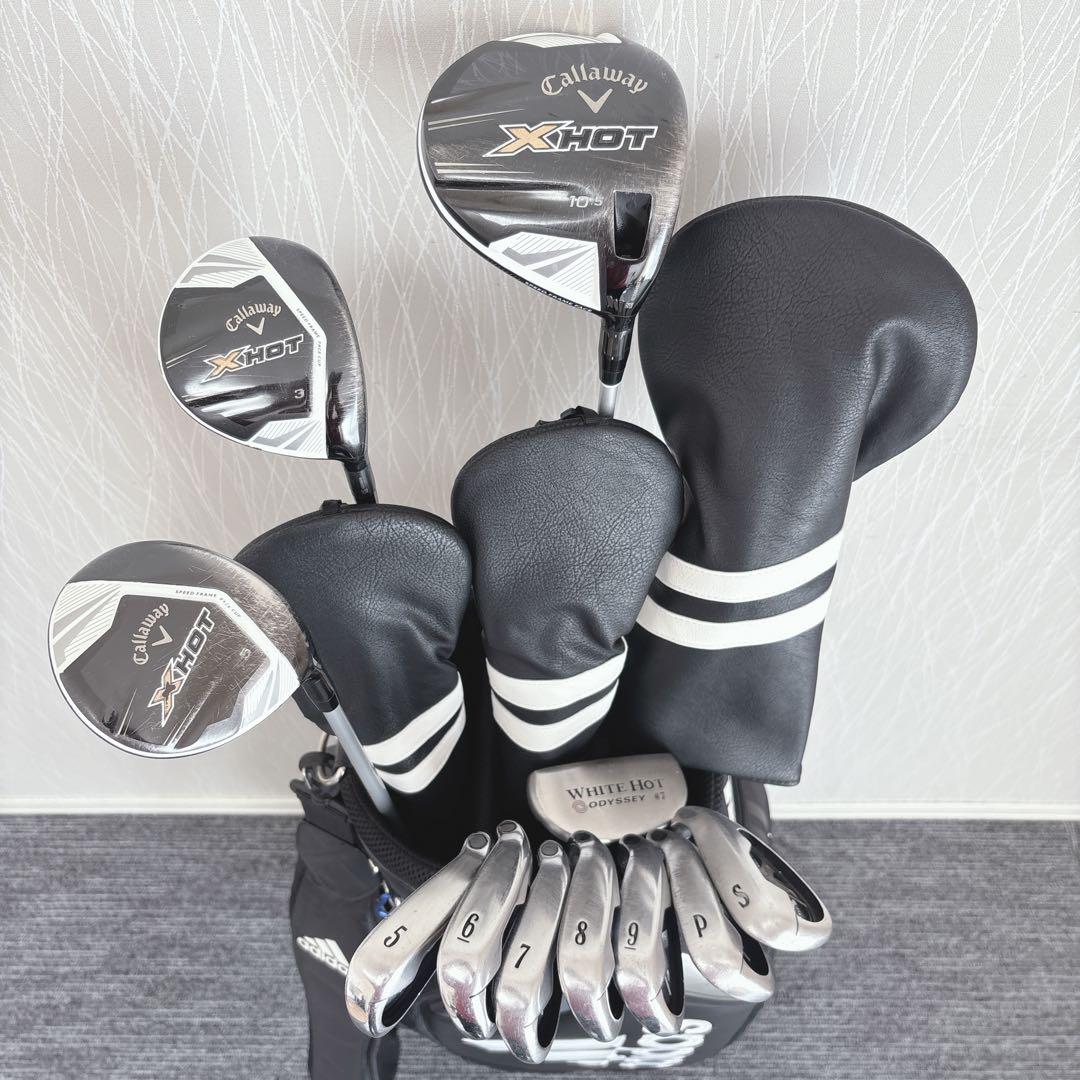 超豪華❗キャロウェイ/X HOT 初心者 優しい メンズ ゴルフセット