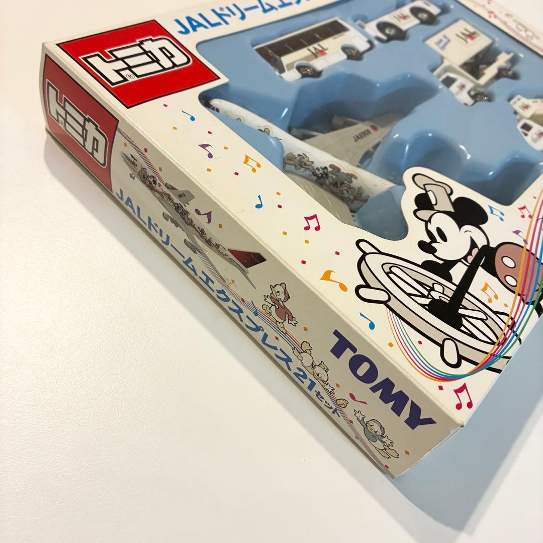【美品】TOMY トミカ JALドリームエクスプレス21セット ディズニー