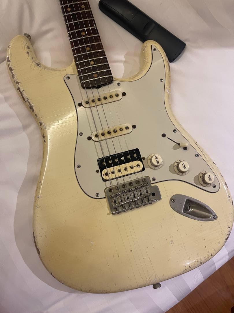 TMG Guitar / Dover SSH White ストラトタイプ 中古