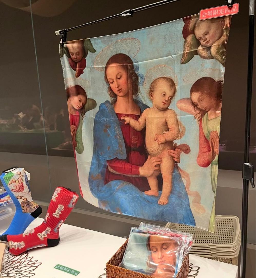 日時予約付き❗️会場限定　天空のアトラスイタリア館の至宝展正義の旗スカーフ万博