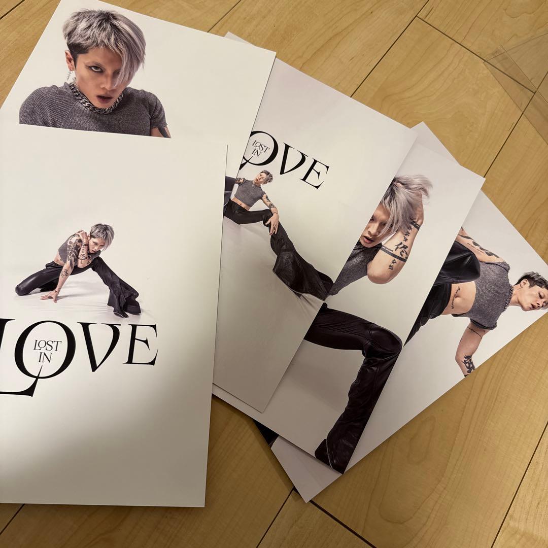 MIYAVI LOST IN LOVE 厚紙ポスター 24枚