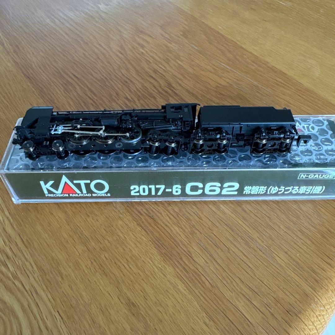 【新同】KATO 2017-6 C62常磐形ゆうづる牽引機 付属品未使用未開封⑩