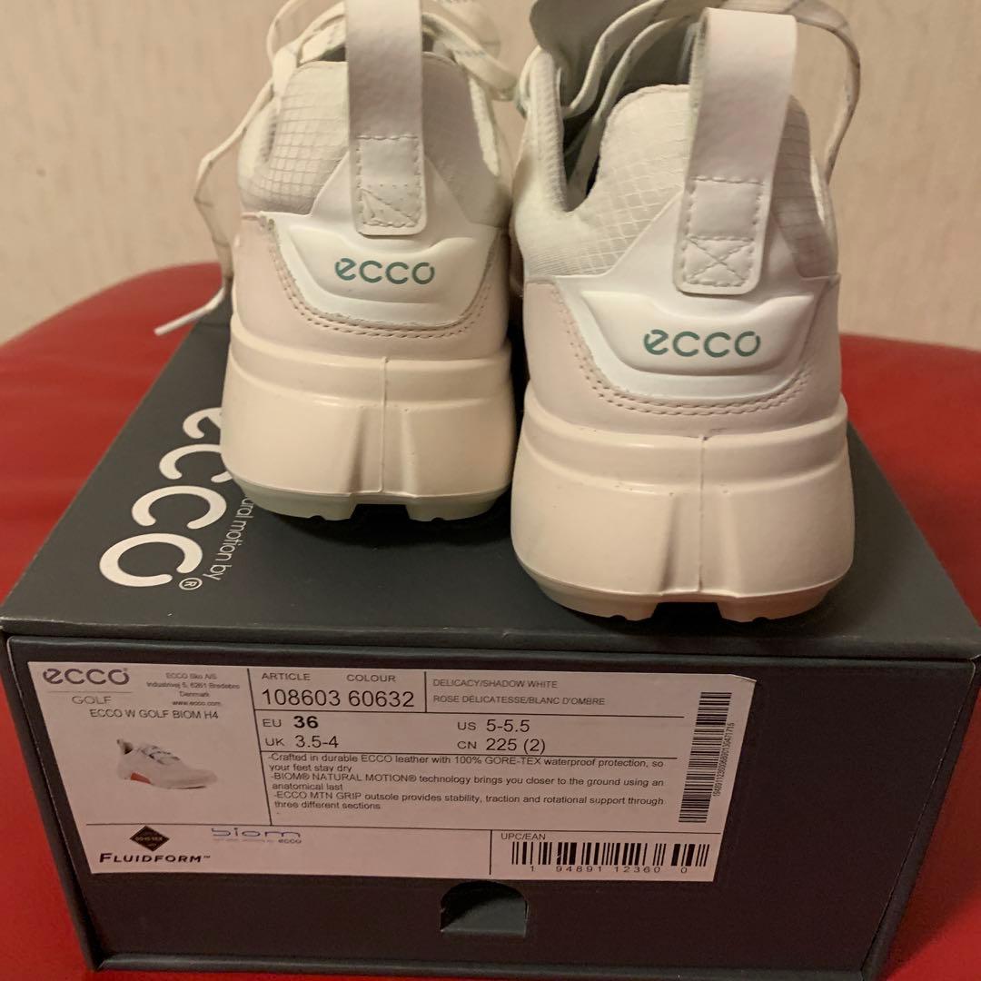 新品　ECCO BIOM GOLF SHOE 14 ホワイト 36