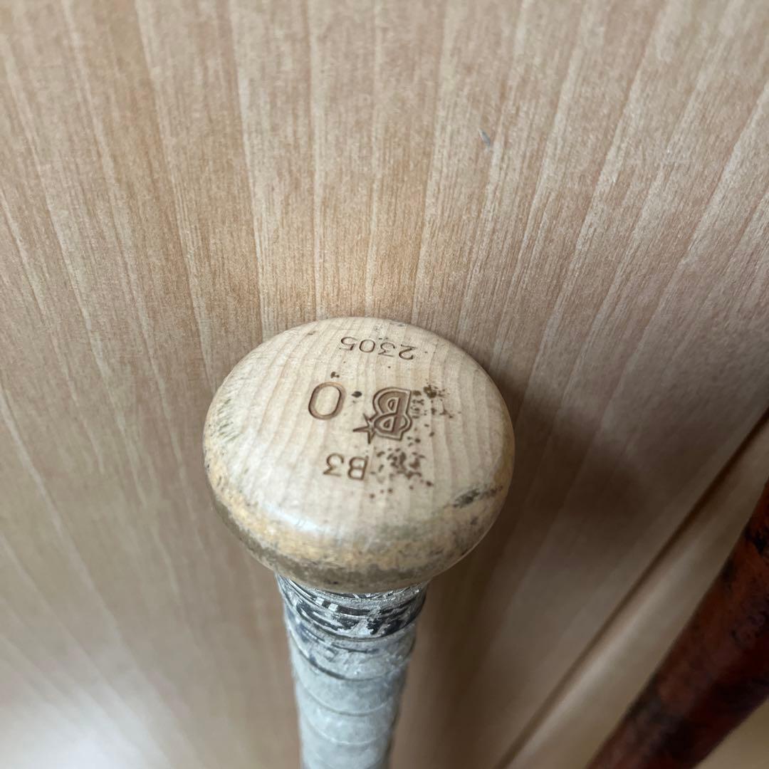 硬式木製バット　ミズノプロ　ハタケヤマ