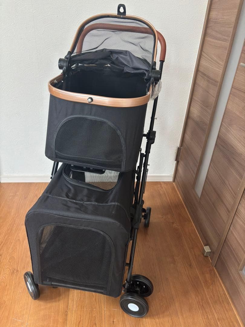 ペットカート 分離型 キャリー　大容量 折りたたみ式 各20KG