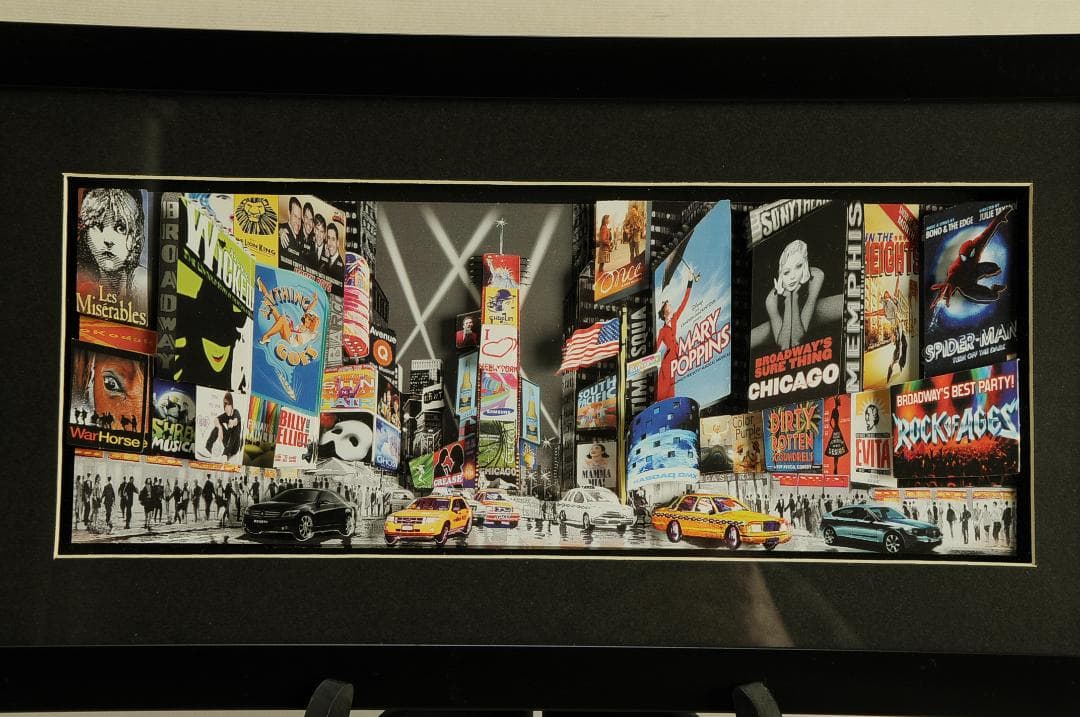 【シャドーボックス】スパイダーマン、ライオン・キング、ロック・オブ・エイジズ