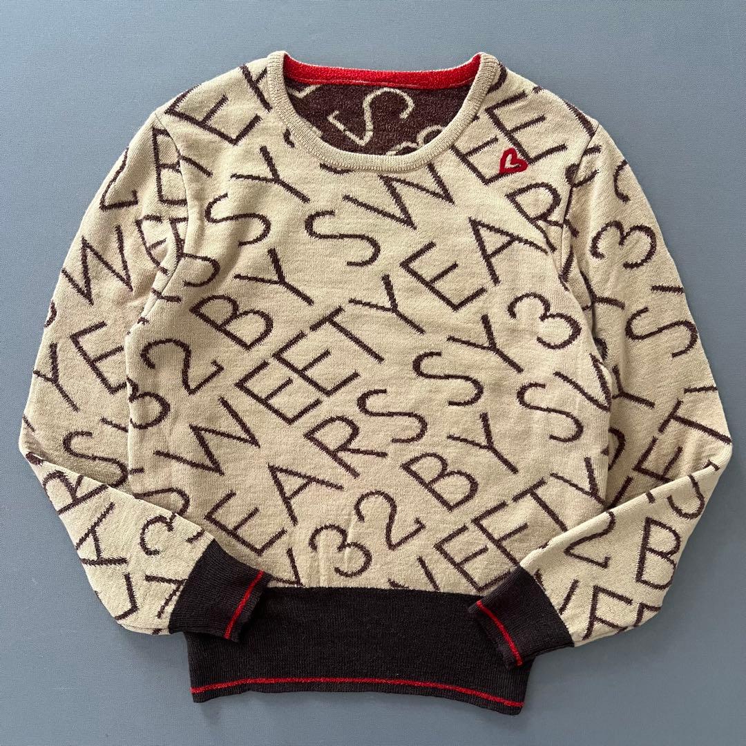 SY32 SWEET YEARS セットアップ　レディース　上下　ゴルフ　ニット