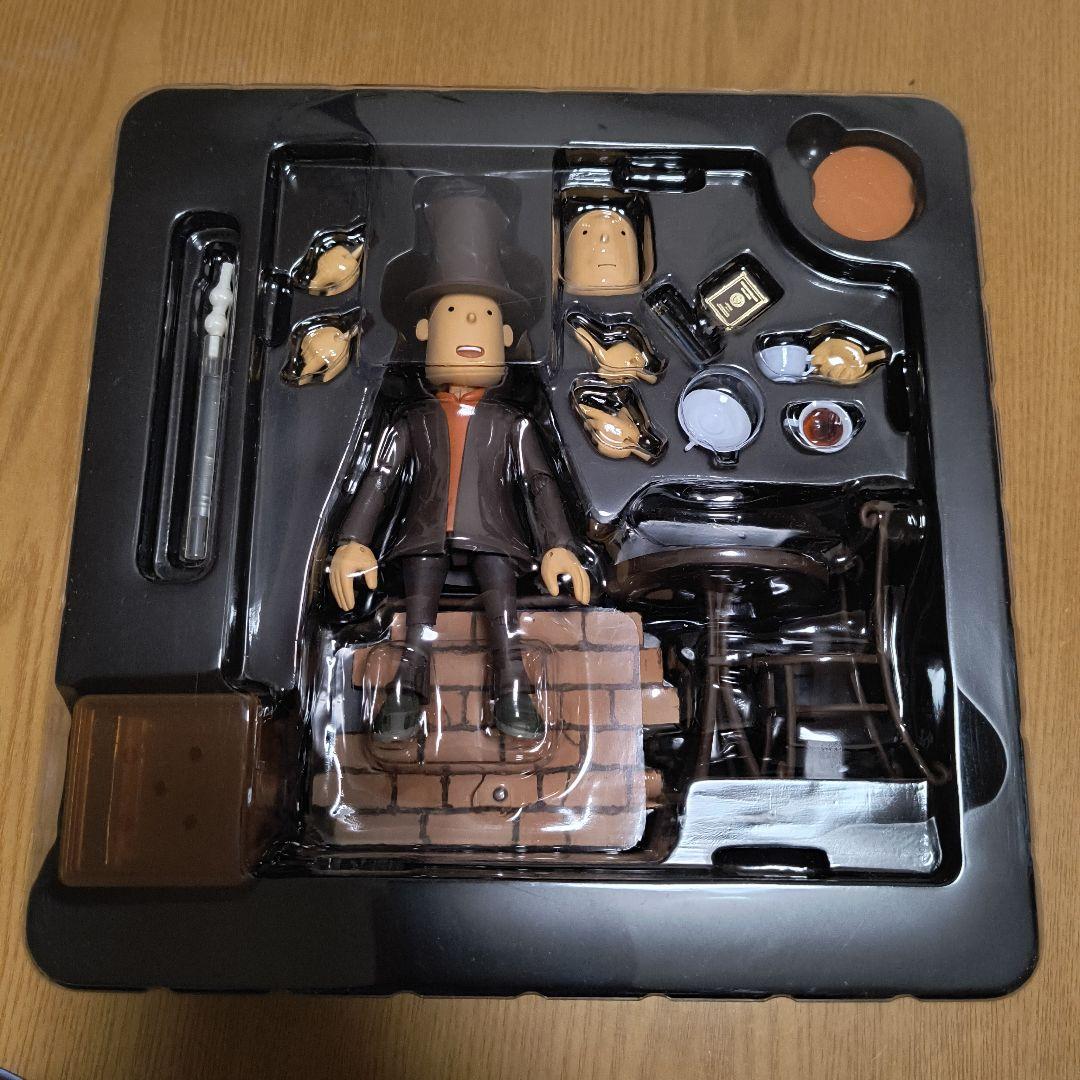 リボルテックヤマグチ　レイトン教授　No.086 「映画永遠の歌姫」版