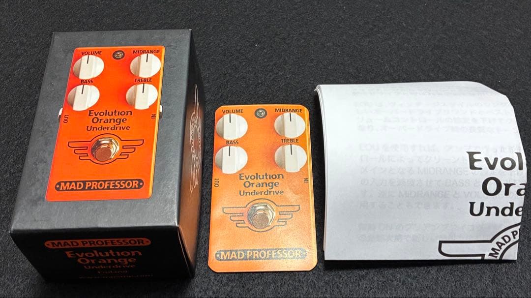 ギター MADPROFESSOR EVOLUTION ORANGE UNDERDRIVE