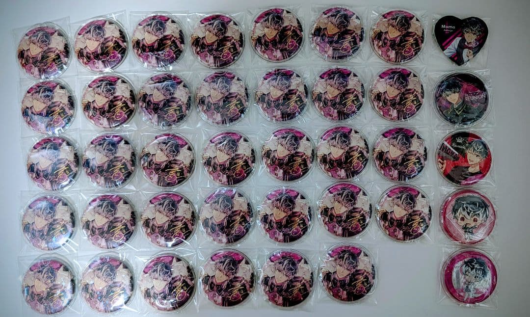 アイナナ アイドリッシュセブン EXPO 百 缶バッジ 34点＋おまけ
