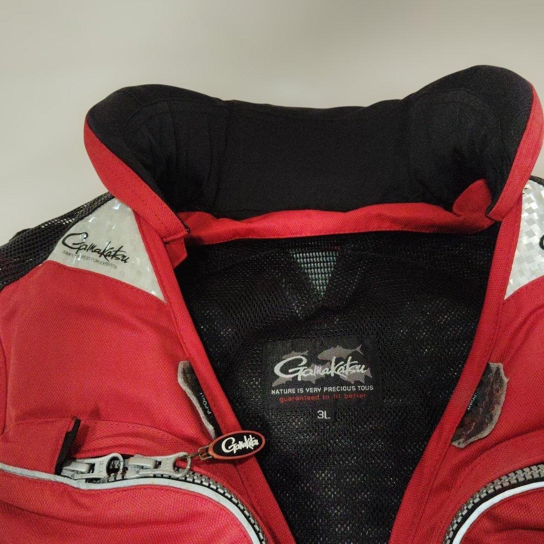 がまかつ　磯　フローティングベスト 　枕付き　3Lサイズ