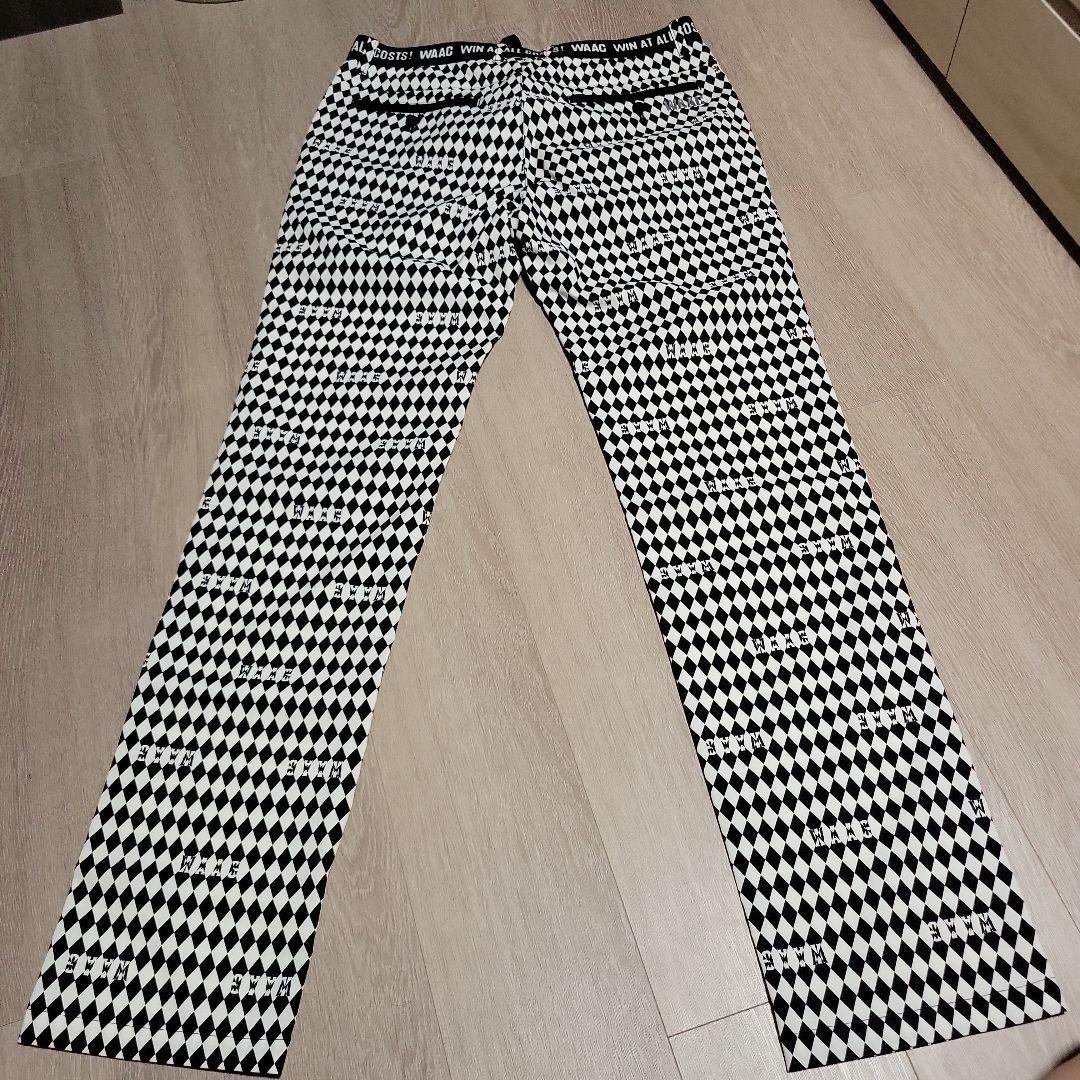 WAAC 白黒チェック柄パンツ サイズ3