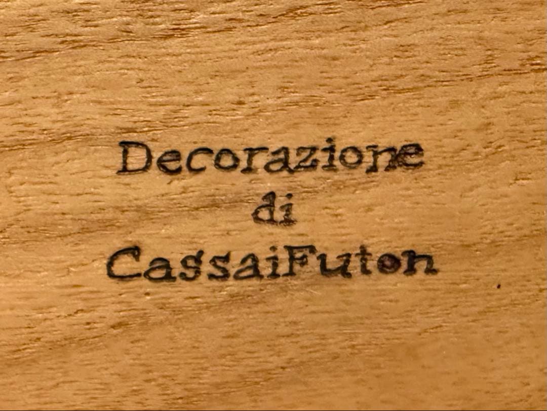 【希少・美品】コントラバス 木製ティシューケース イタリア製