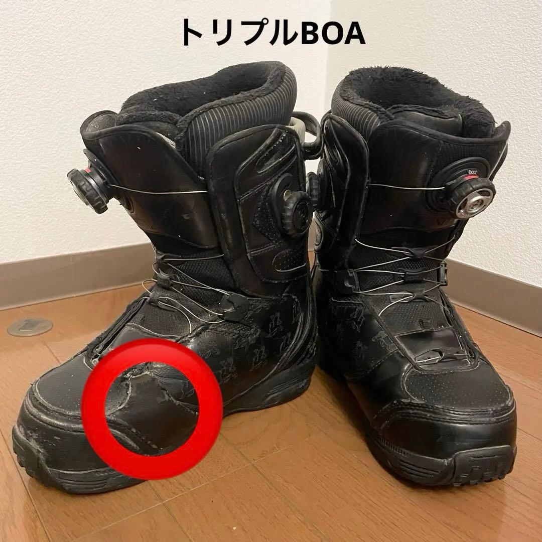 K2 TRINITY FOCUS トリプルBOA スノーボード ブーツ ブラック