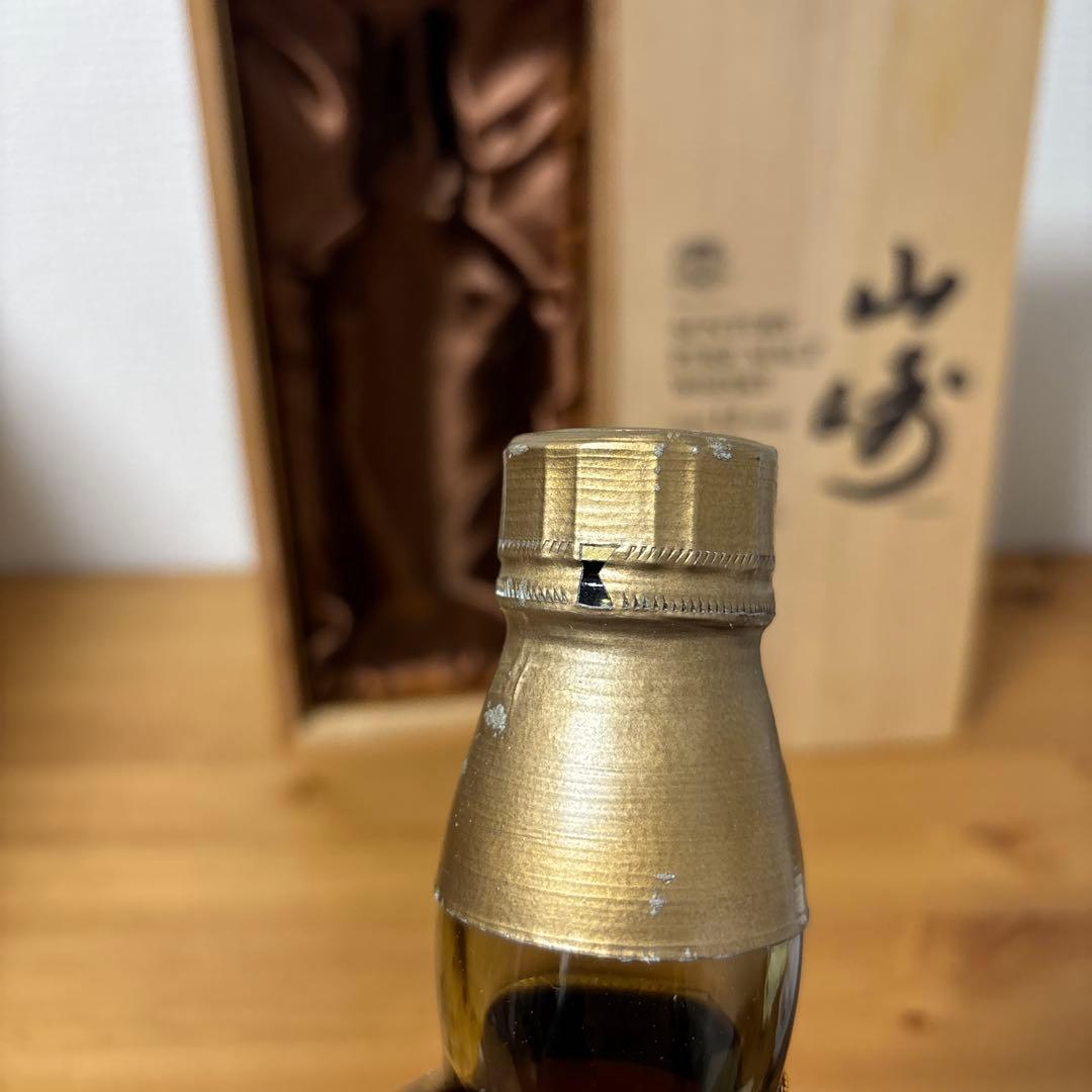 サントリーピュアモルトウイスキー　山崎12年　760ml 向獅子　冊、箱付❶