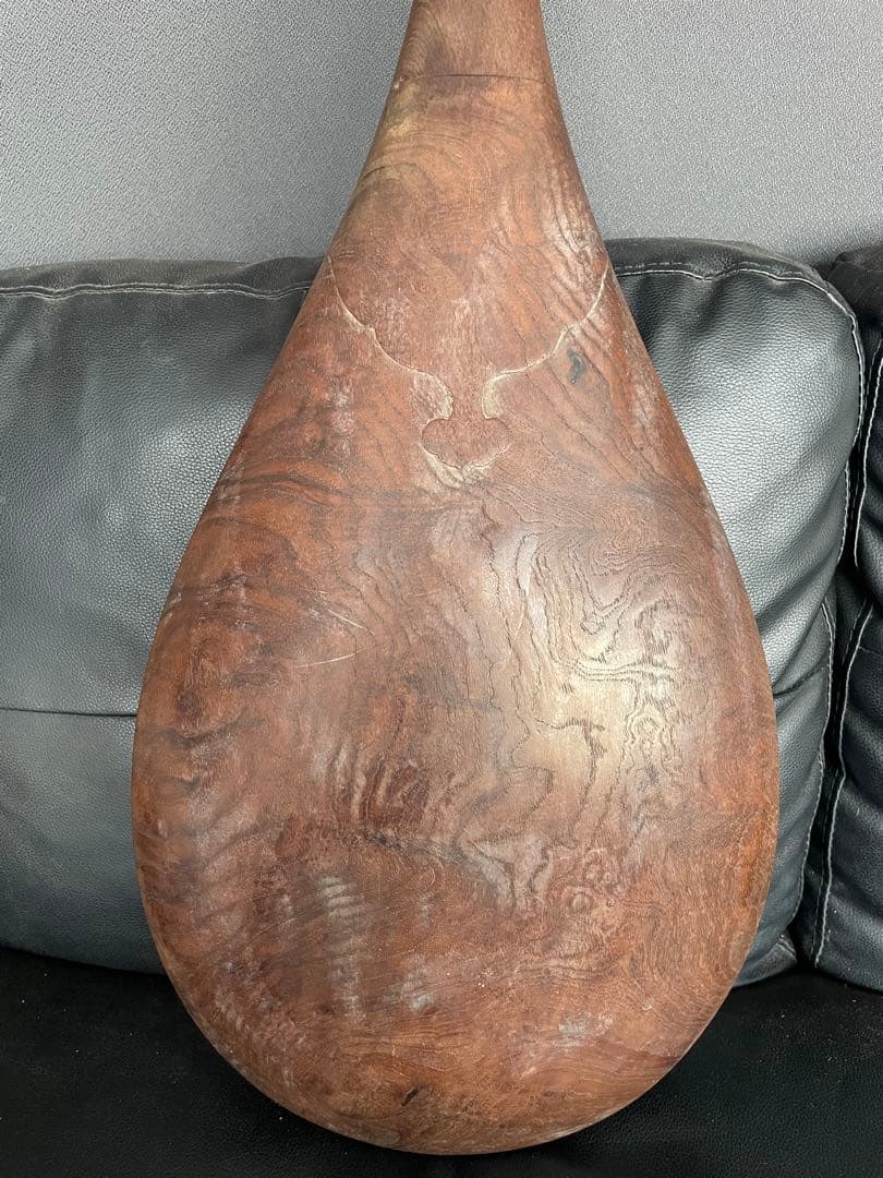 ②レア 筑前琵琶 四弦五柱 マンモス装飾 和楽器 弦楽器