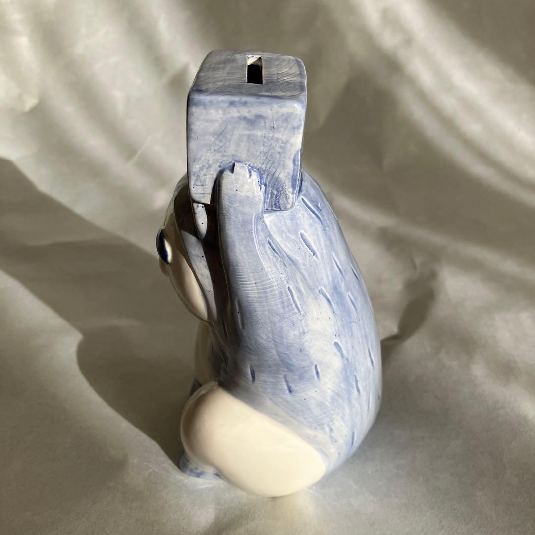 かわうそ君 陶器 貯金箱 伝染るんです