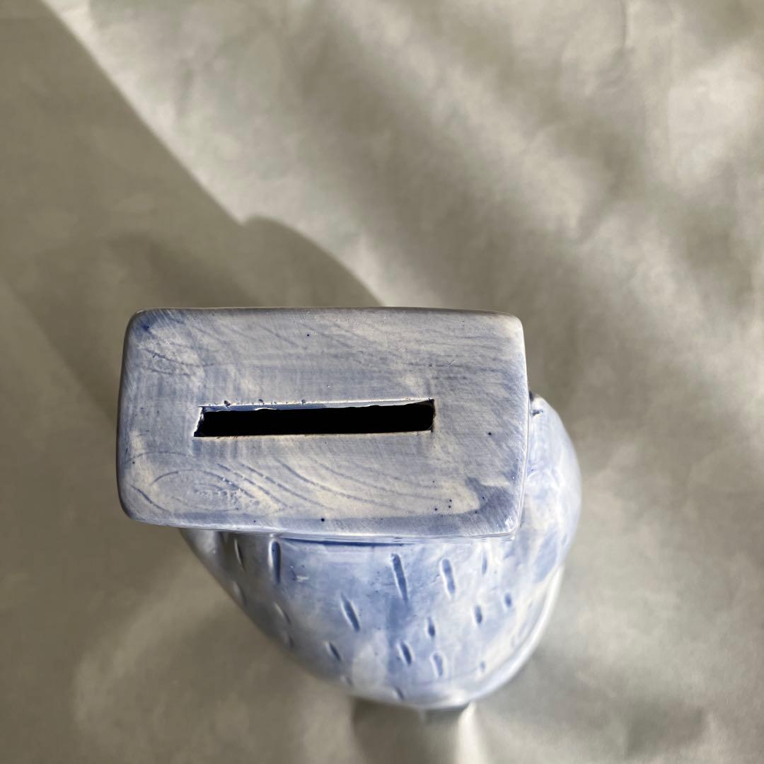 かわうそ君 陶器 貯金箱 伝染るんです