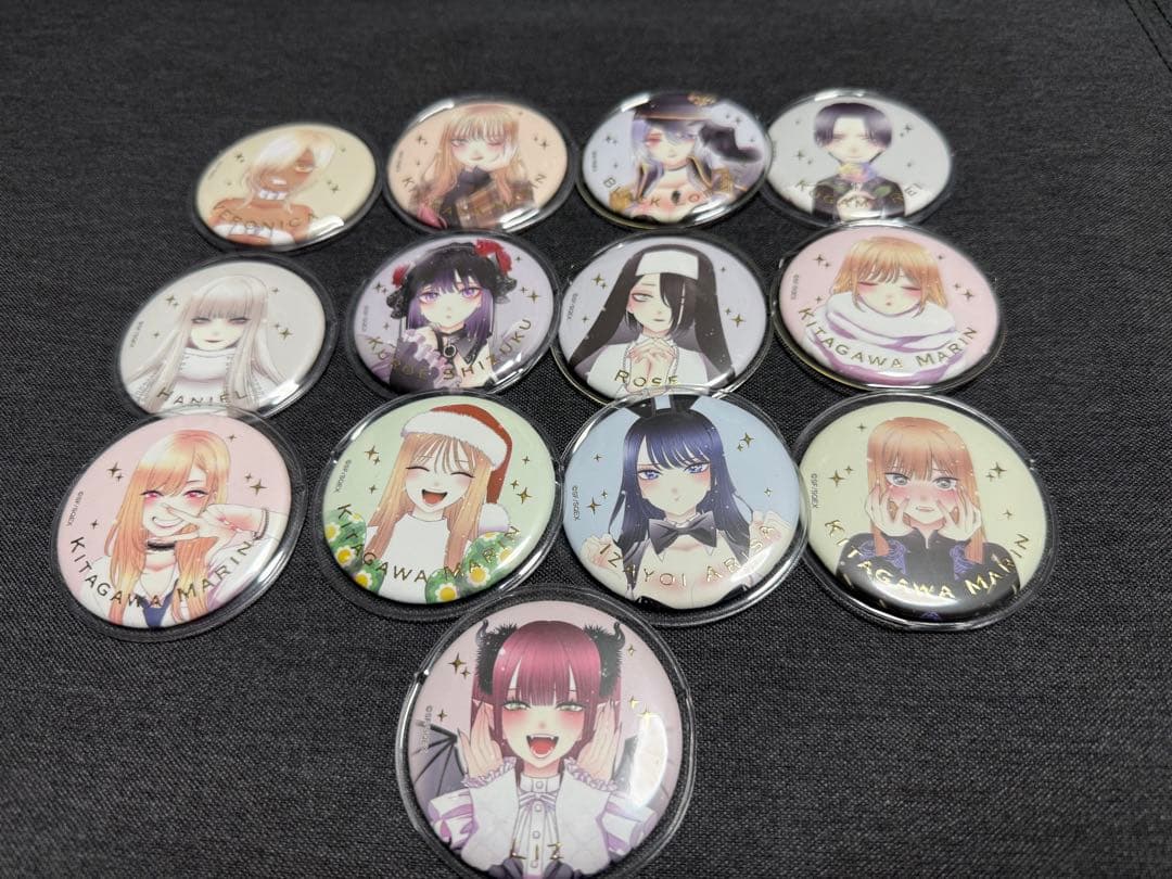 その着せ替え人形は恋をする 着せ恋展 限定　ジュエリー缶バッジ コンプ