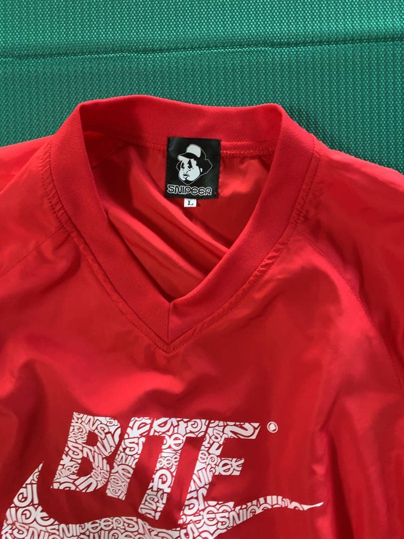 激レア品 SNIPEER スナイパー L 赤・灰色 2着セット 吉田 バス釣り