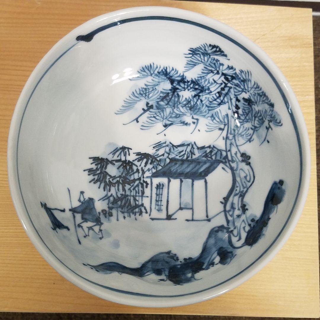 【新品/未使用】六齋窯 村田幸之介 山水 小鉢揃え　5客