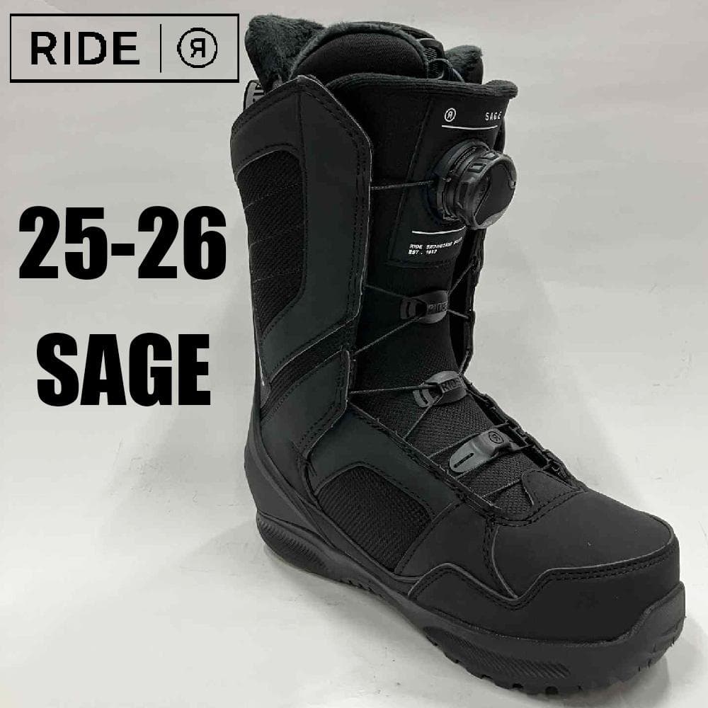 【新品】25-26 RIDE SAGE 24.0cm 女性用スノーボードブーツ