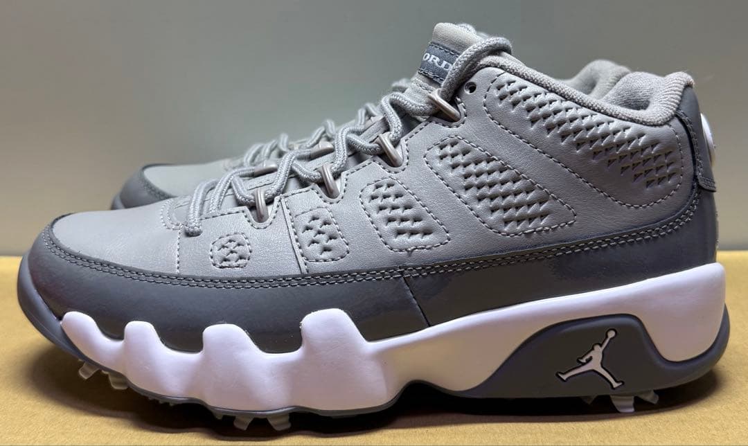 ナイキ エアジョーダン9 ゴルフ クールグレー AJ9 24cm