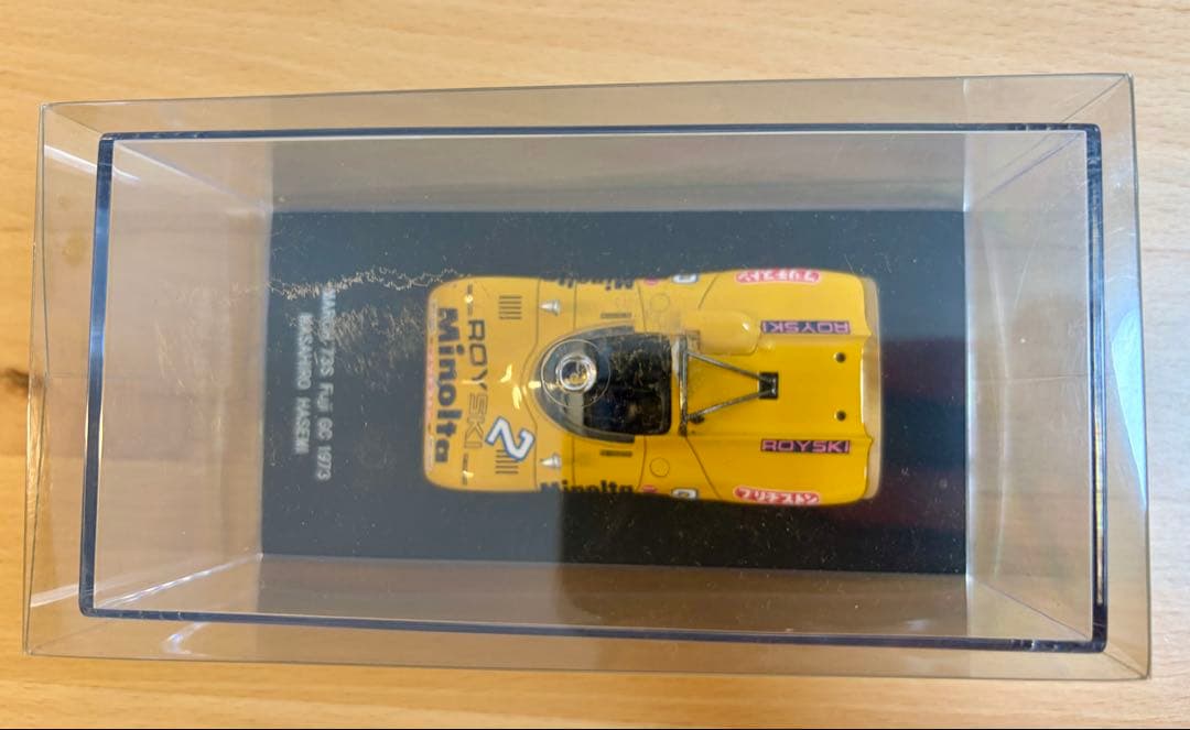 エブロ 1/43マーチ 73S 富士GC1973 長谷見昌弘 ミノルタ　ミニカー