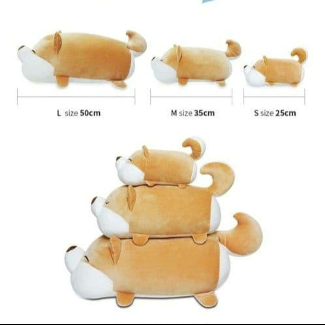 TXT ヨンジュン 同型 柴犬 ぬいぐるみ クッション ソンミンス 50cm L