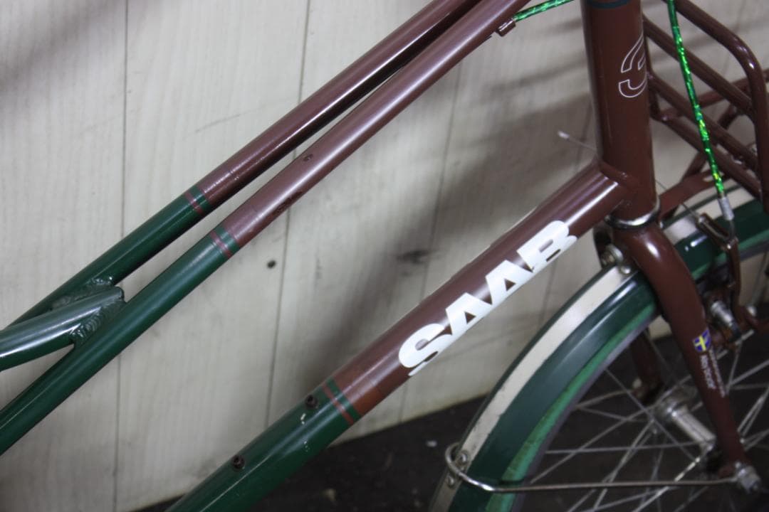 人気！SAAB 20インチ アルミ シマノ6速 360mmミニベロ