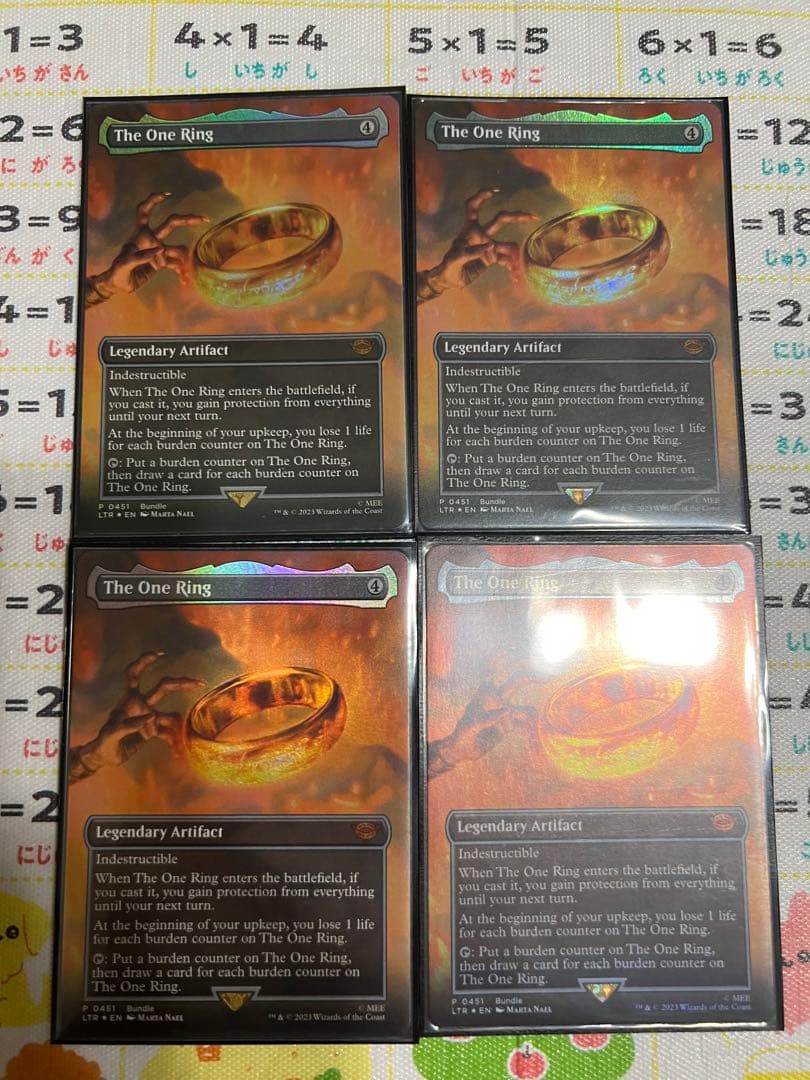 MTG 一つの指輪　4枚セット