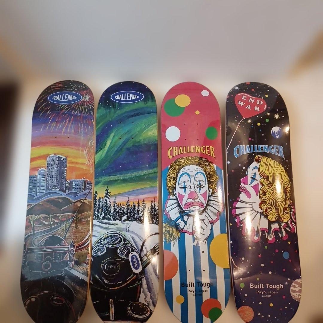 CHALLENGER スケートボード 4枚セット