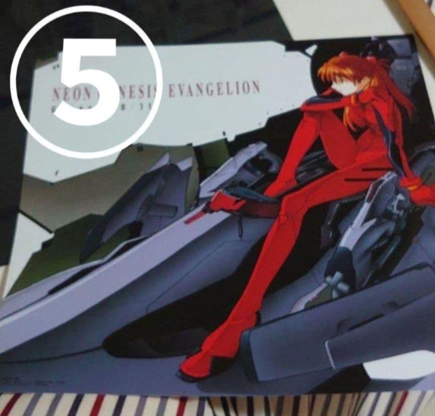 エヴァ 非売品限定 LDポスター９枚セット バラ売不可 壁掛け アート 特典