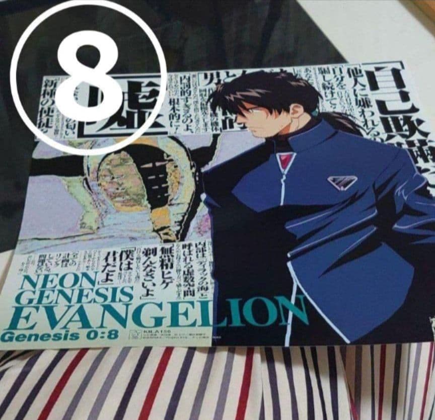 エヴァ 非売品限定 LDポスター９枚セット バラ売不可 壁掛け アート 特典