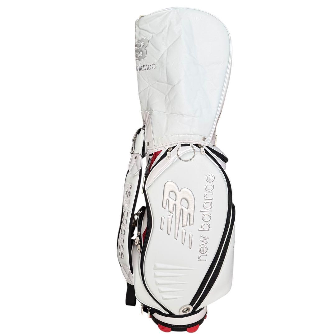 【美品】ニューバランス キャディバッグ 9型 8分割 軽量 123-24