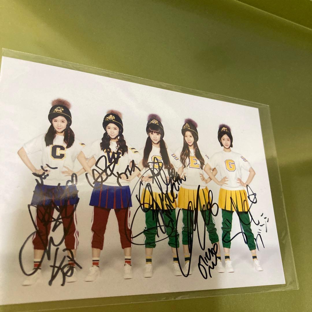 クレヨンポップ　CRAYONPOP 公式サイン写真