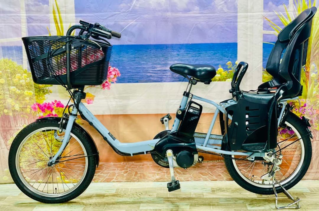 限定価格！ギュット⭐️12AHパナソニック子供乗せ電動アシスト自転車Y2495