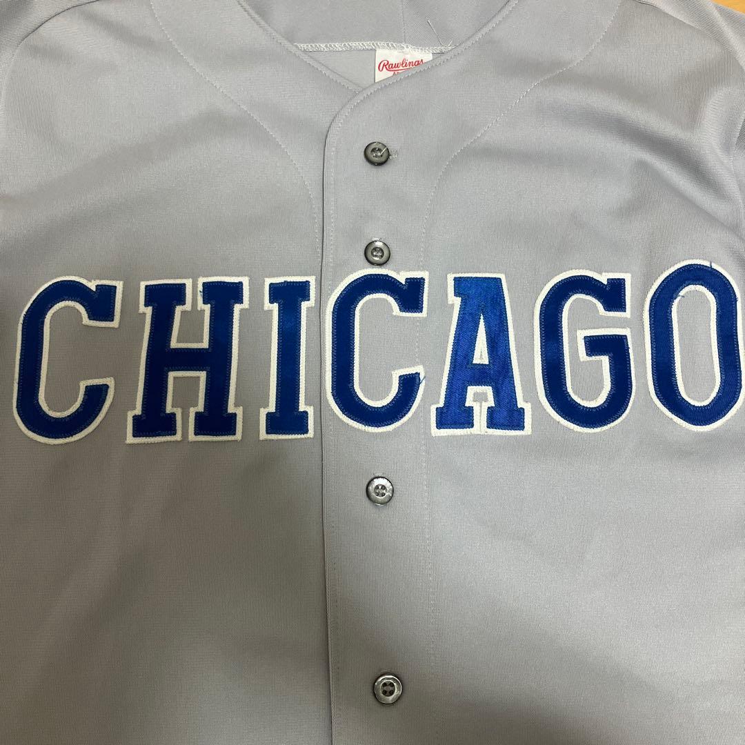 シカゴカブス ユニフォーム グレー ADULT 42 ローリングス