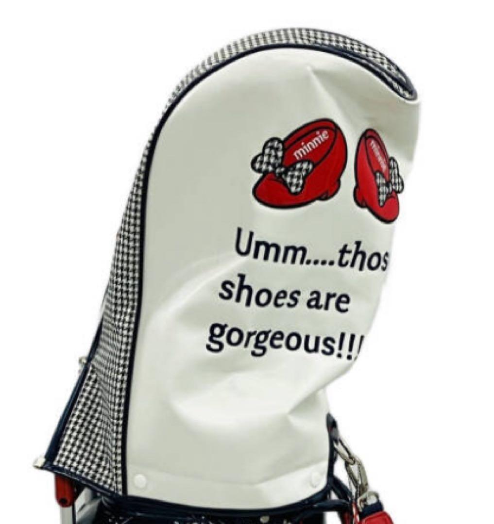 稀少美品！廃盤Disneyディズニーミニーマウス キャディバッグ キャスター付