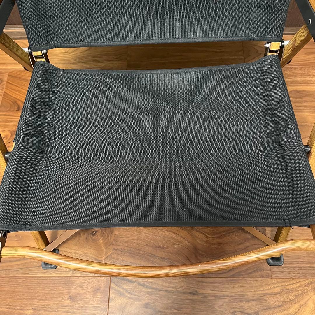 GROUSE グラウス アウトドアチェア キャンプチェア ローチェア ブラック