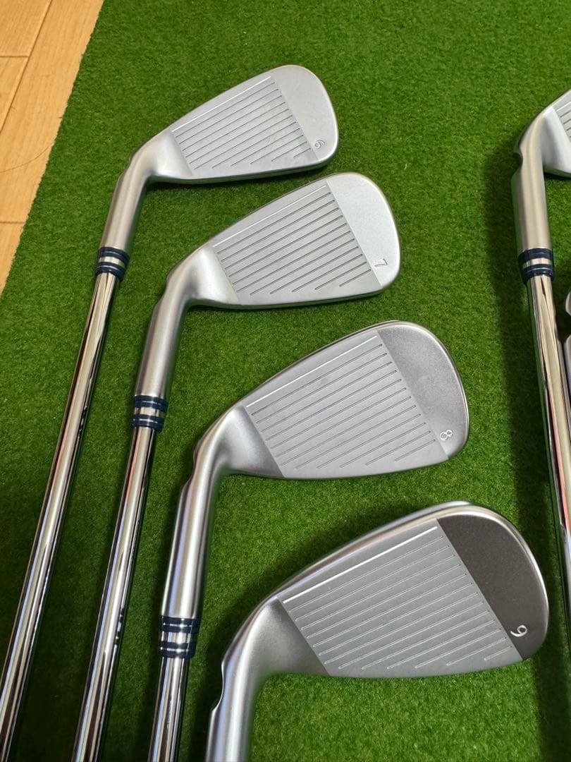 【美品】PING GLe3 レディース アイアン 7本セット ZELOS6
