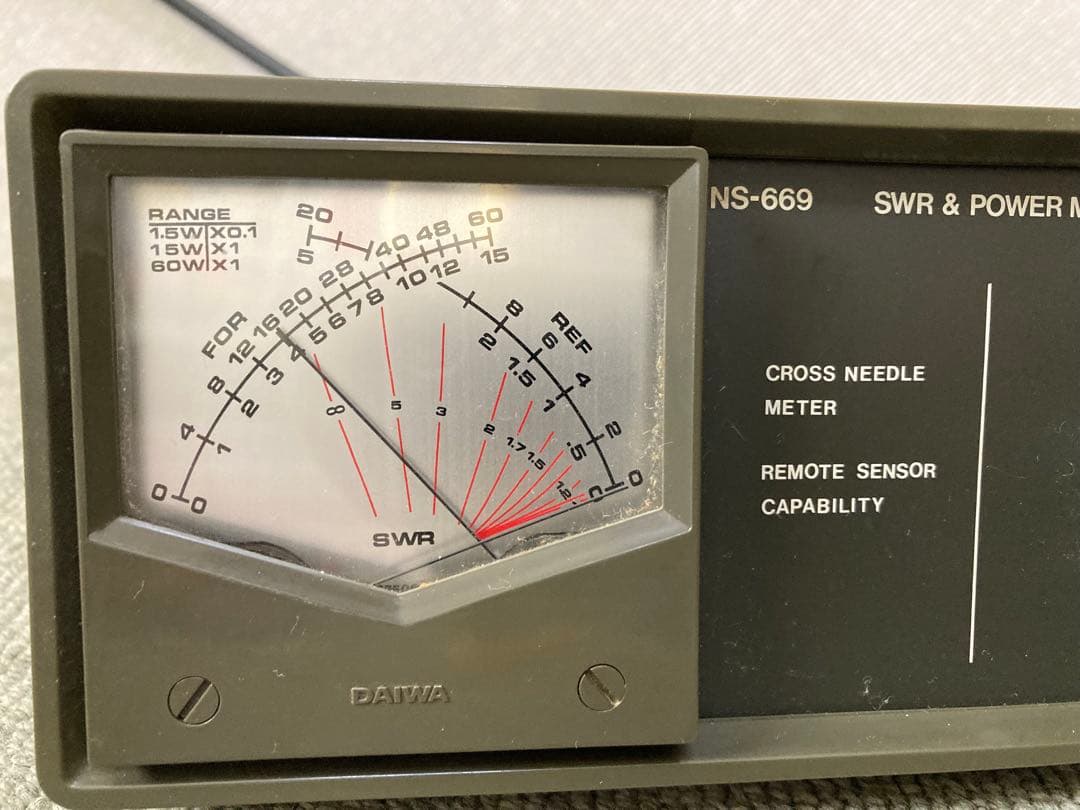 2400MHzアンテナ直下型リニアアンプ（ジャンク）