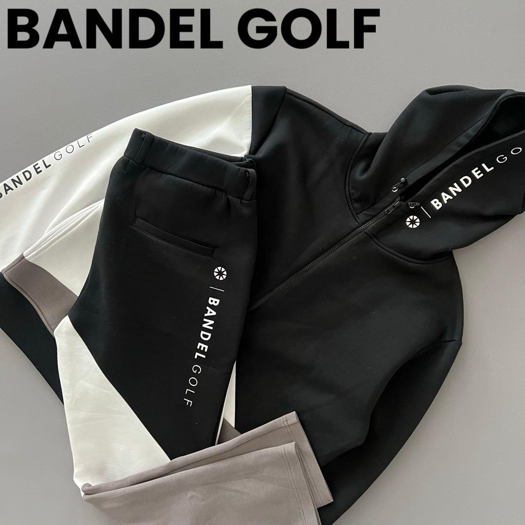 BANDEL GOLF バンデルゴルフ　セットアップ　メンズ　ダンボールニット