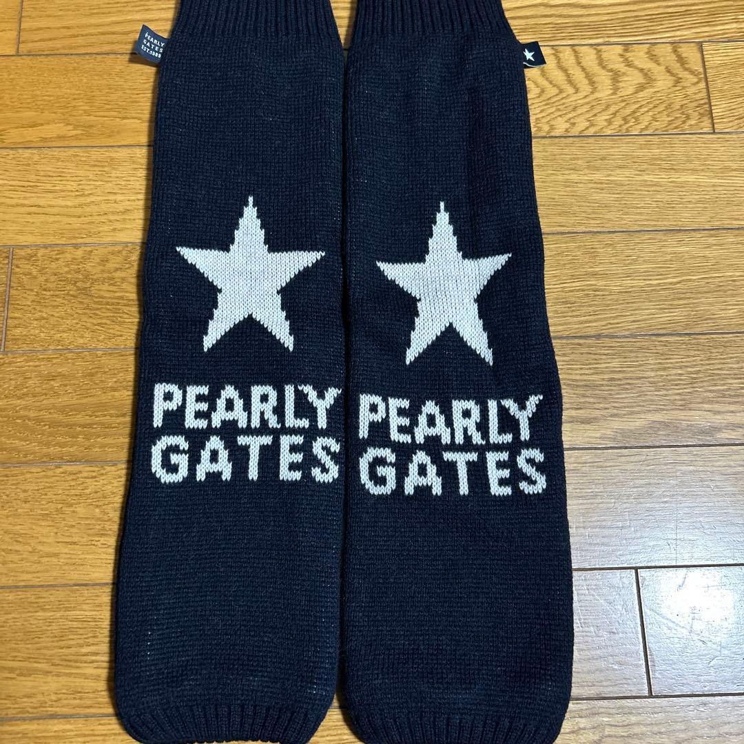 未使用品パーリーゲイツ ニットレッグウォーマー