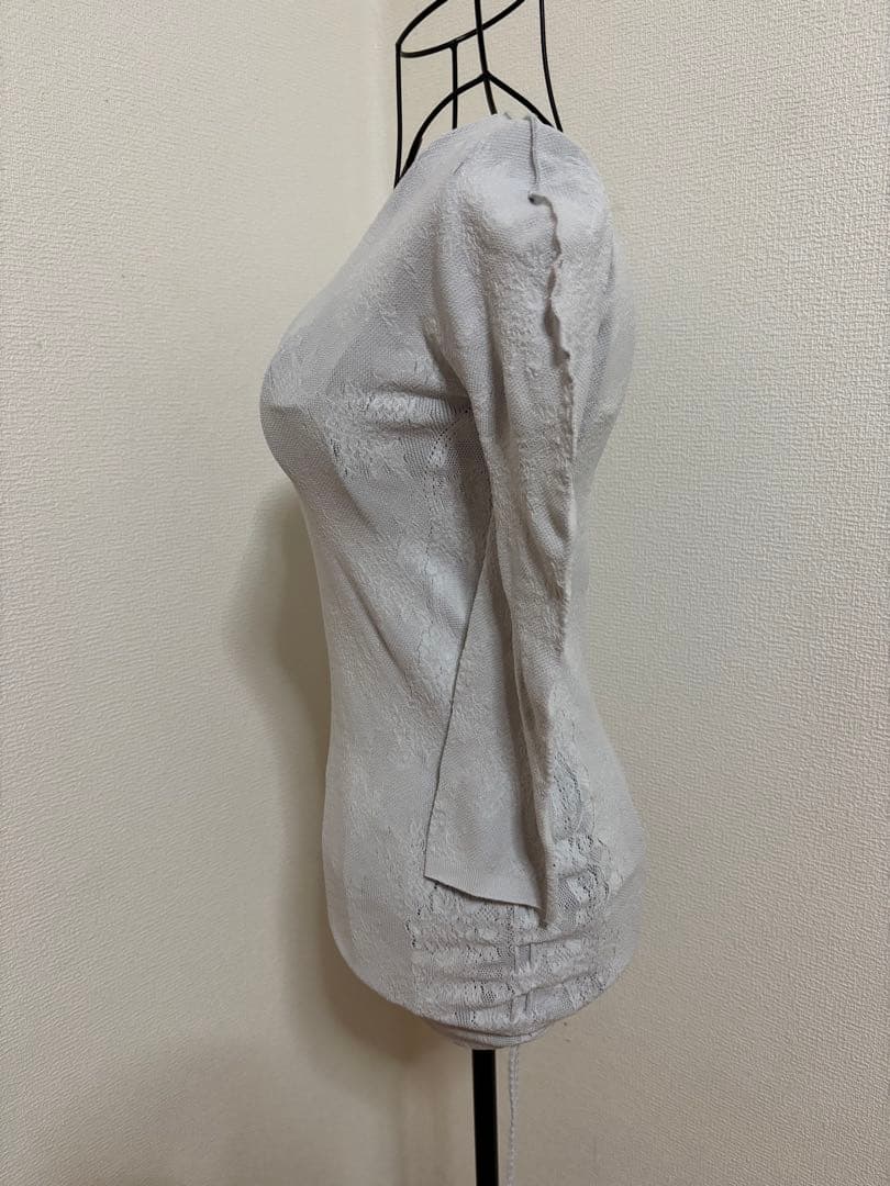 チャコットノーソーイング　パールグレー　リバーシブル