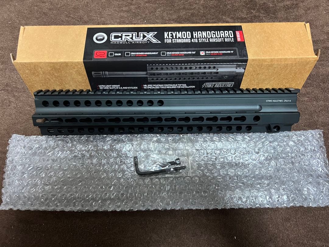 大特価価格！MAD BULL CRUX Keymod 15inch ハンドガード