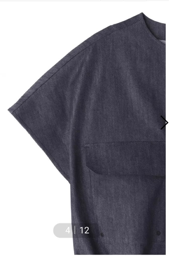 お値下げ！新品！【PGG】リサイクルポリデニムストレッチ ジャンプス