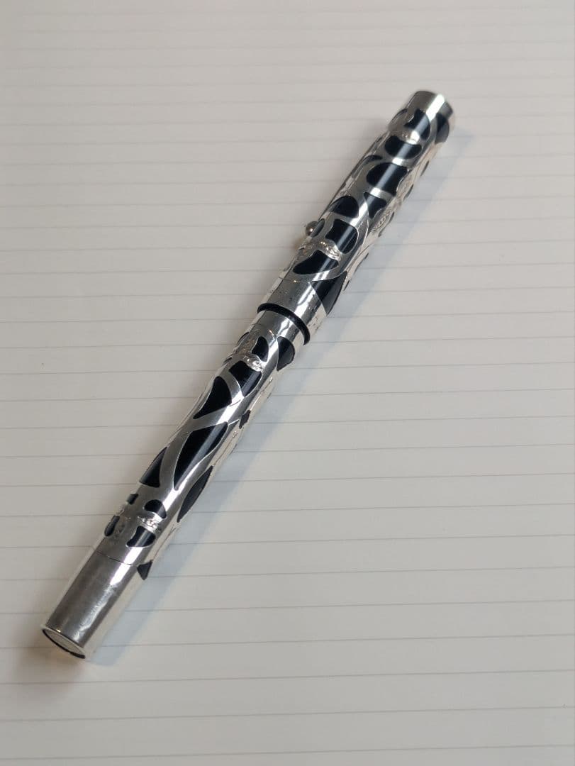 シェーファー　ノスタルジア　万年筆　スターリングシルバー　14K